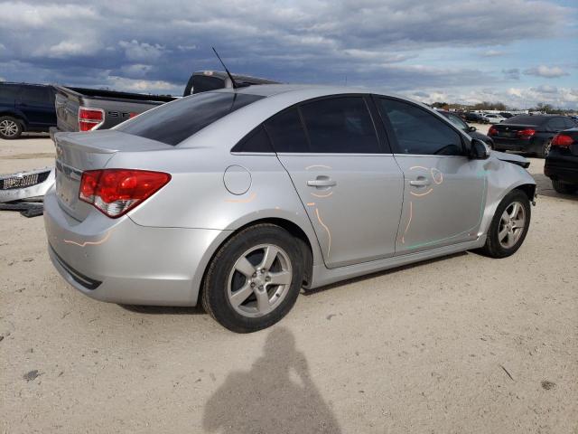 1G1PF5SC5C7387392 - 2012 CHEVROLET CRUZE LT SILVER photo 3