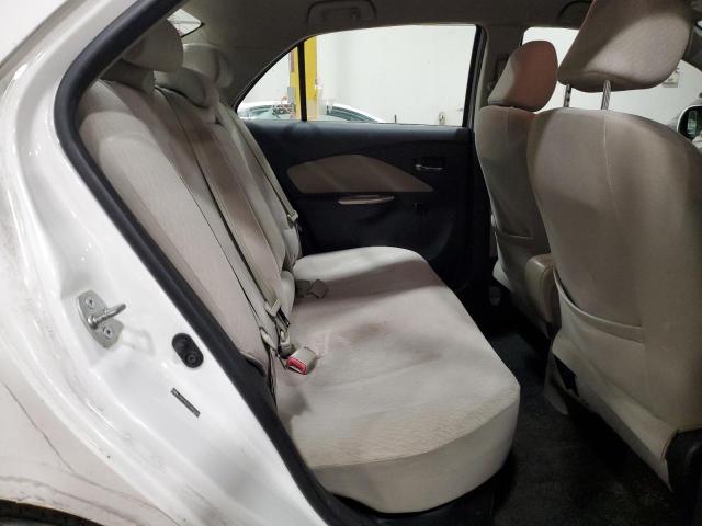 JTDBT923774002309 - 2007 TOYOTA YARIS WHITE photo 10