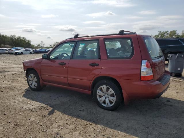 JF1SG63618H705478 - 2008 SUBARU FORESTER 2.5X BURGUNDY photo 2