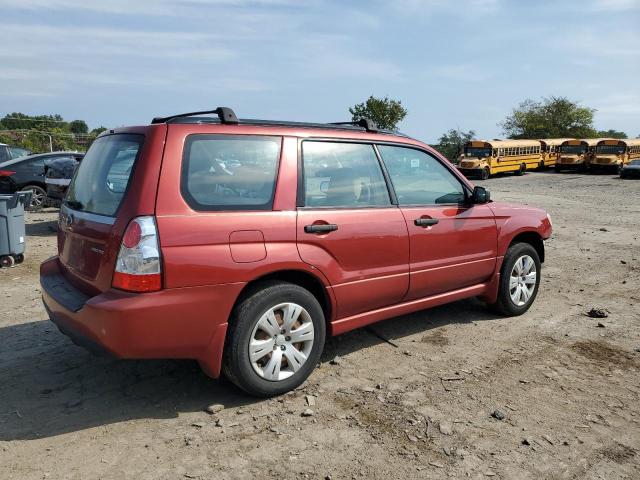 JF1SG63618H705478 - 2008 SUBARU FORESTER 2.5X BURGUNDY photo 3
