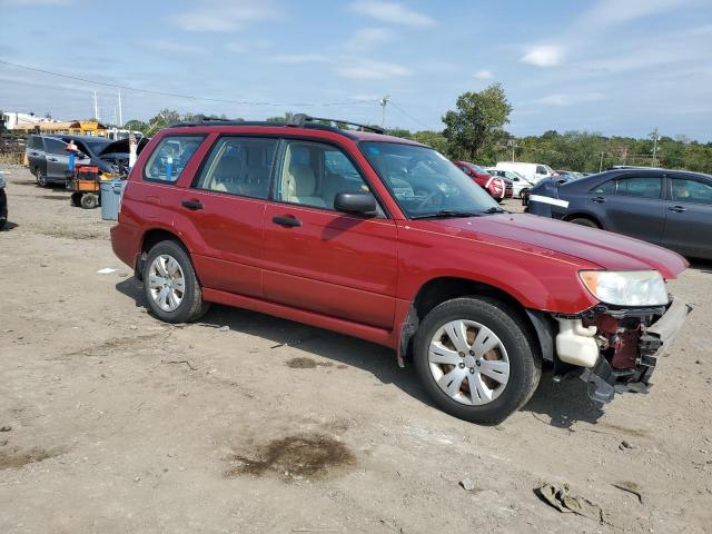 JF1SG63618H705478 - 2008 SUBARU FORESTER 2.5X BURGUNDY photo 4