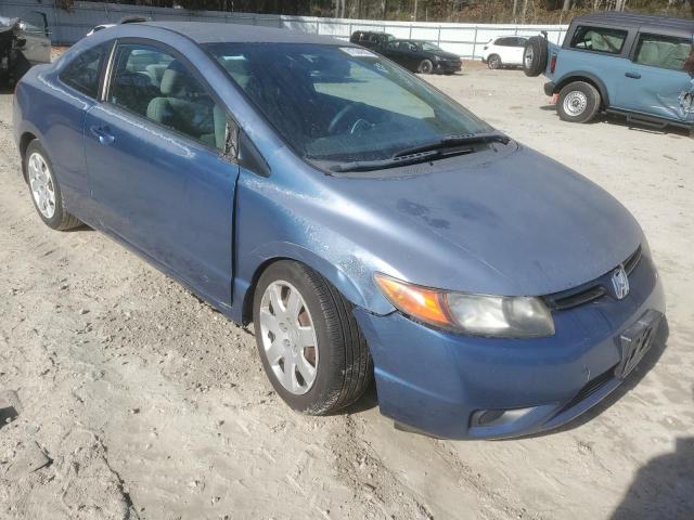 2HGFG12648H524984 - 2008 HONDA CIVIC LX BLUE photo 4