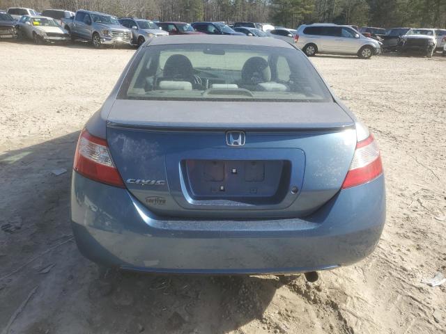 2HGFG12648H524984 - 2008 HONDA CIVIC LX BLUE photo 6