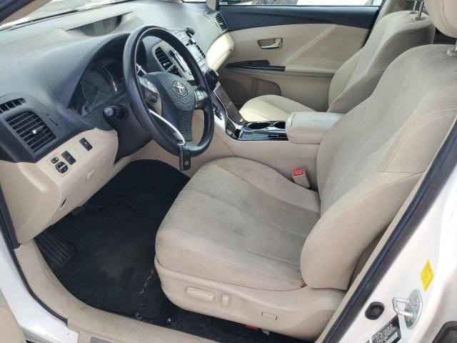 4T3BA3BB3AU018446 - 2010 TOYOTA VENZA WHITE photo 7