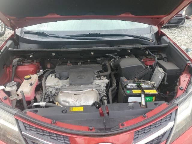 2T3BFREV2FW257780 - 2015 TOYOTA RAV4 LE RED photo 12