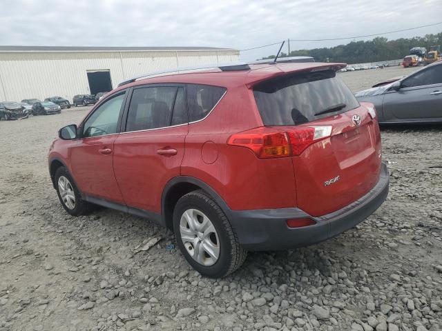 2T3BFREV2FW257780 - 2015 TOYOTA RAV4 LE RED photo 2