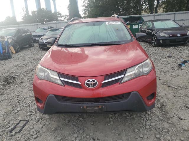 2T3BFREV2FW257780 - 2015 TOYOTA RAV4 LE RED photo 5