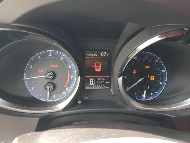 2T1BURHE6GC519720 - 2016 TOYOTA COROLLA L BLUE photo 9