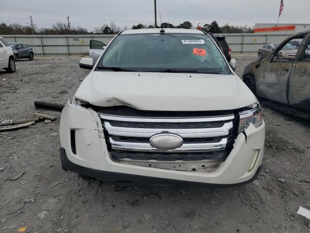 2FMDK3JC3BBB20541 - 2011 FORD EDGE SEL WHITE photo 5