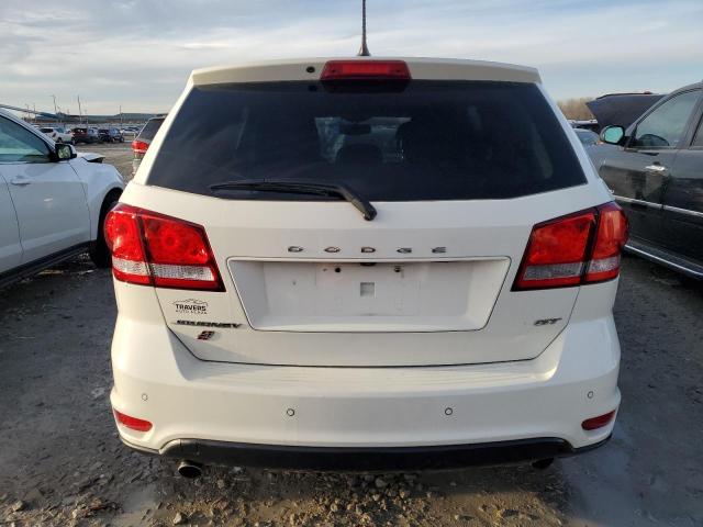 3C4PDDEG4JT311676 - 2018 DODGE JOURNEY GT WHITE photo 6