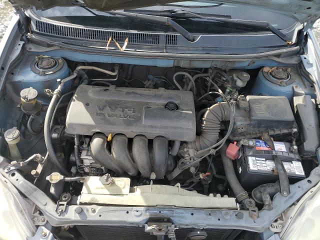 2T1KR32E83C042872 - 2003 TOYOTA COROLLA MA XR GRAY photo 11