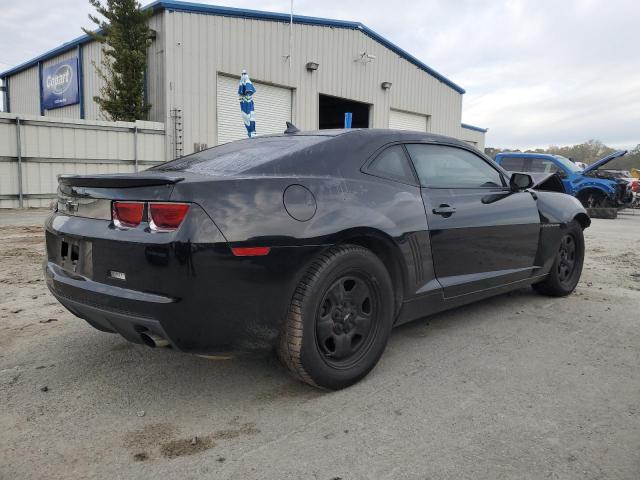 2G1FE1E35C9179028 - 2012 CHEVROLET CAMARO LS BLACK photo 3