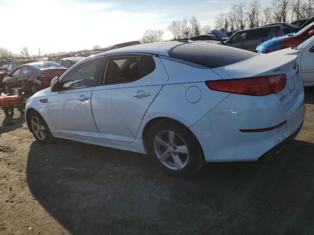 5XXGM4A74EG321969 - 2014 KIA OPTIMA LX WHITE photo 2