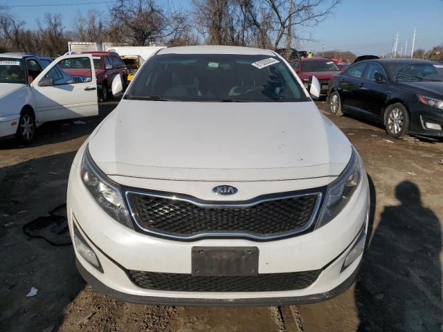 5XXGM4A74EG321969 - 2014 KIA OPTIMA LX WHITE photo 5