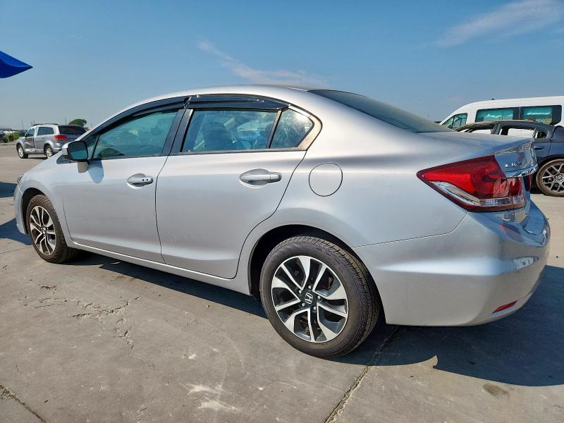 19XFB2F84EE048533 - 2014 HONDA CIVIC EX SILVER photo 2