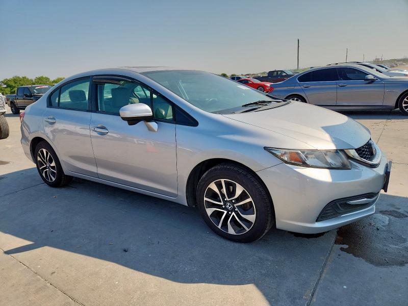 19XFB2F84EE048533 - 2014 HONDA CIVIC EX SILVER photo 4