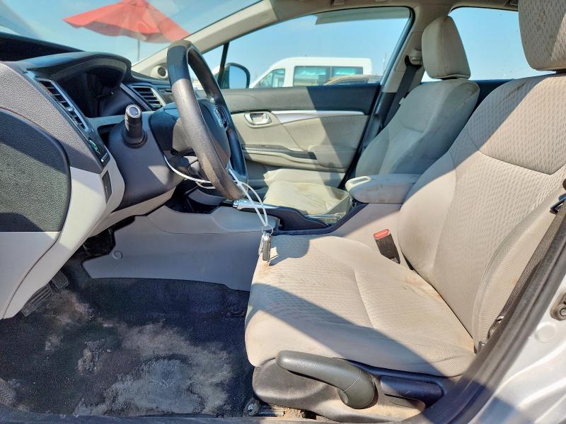 19XFB2F84EE048533 - 2014 HONDA CIVIC EX SILVER photo 7