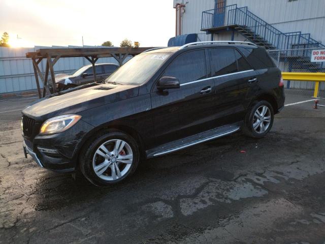 4JGDA5HB4FA510626 - 2015 MERCEDES-BENZ ML 350 4MATIC BLACK photo 1