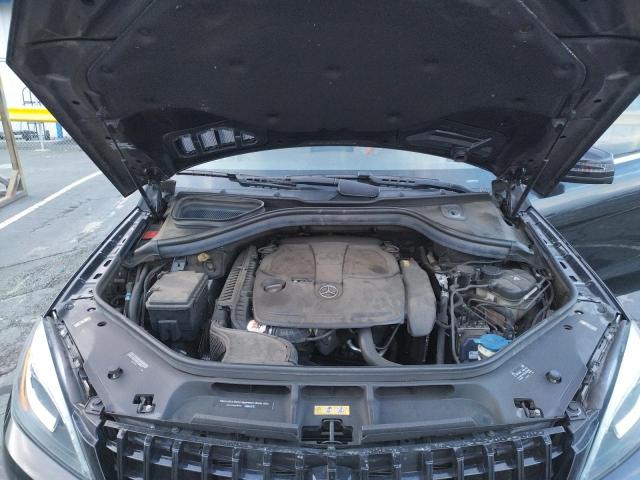 4JGDA5HB4FA510626 - 2015 MERCEDES-BENZ ML 350 4MATIC BLACK photo 12