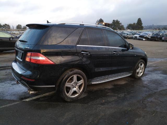 4JGDA5HB4FA510626 - 2015 MERCEDES-BENZ ML 350 4MATIC BLACK photo 3
