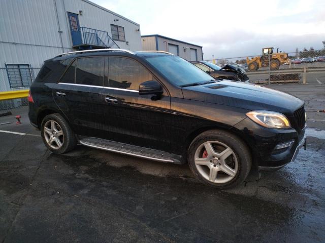 4JGDA5HB4FA510626 - 2015 MERCEDES-BENZ ML 350 4MATIC BLACK photo 4