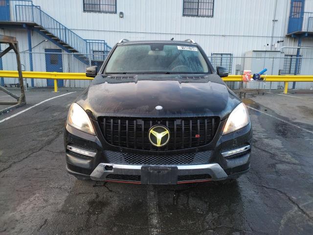 4JGDA5HB4FA510626 - 2015 MERCEDES-BENZ ML 350 4MATIC BLACK photo 5