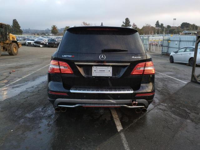 4JGDA5HB4FA510626 - 2015 MERCEDES-BENZ ML 350 4MATIC BLACK photo 6