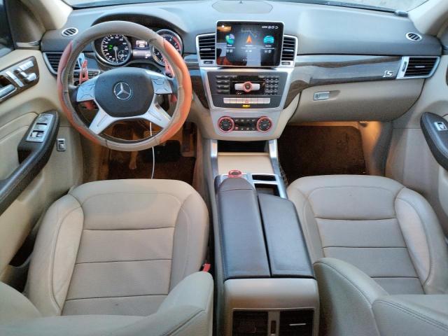 4JGDA5HB4FA510626 - 2015 MERCEDES-BENZ ML 350 4MATIC BLACK photo 8