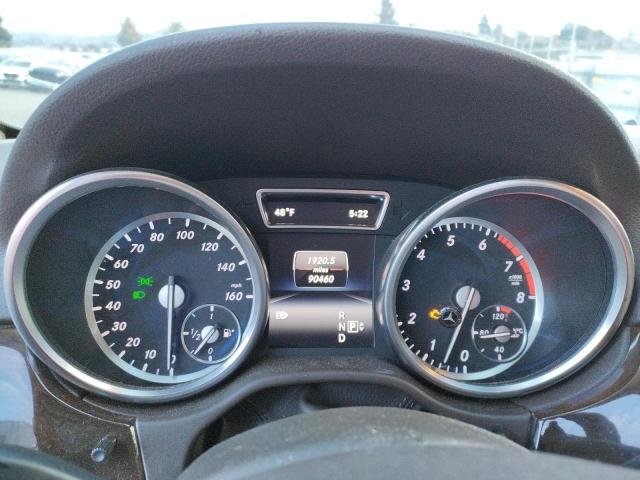 4JGDA5HB4FA510626 - 2015 MERCEDES-BENZ ML 350 4MATIC BLACK photo 9