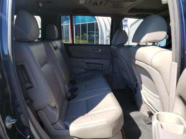 5FNYF4H60CB034351 - 2012 HONDA PILOT EXL BLUE photo 11