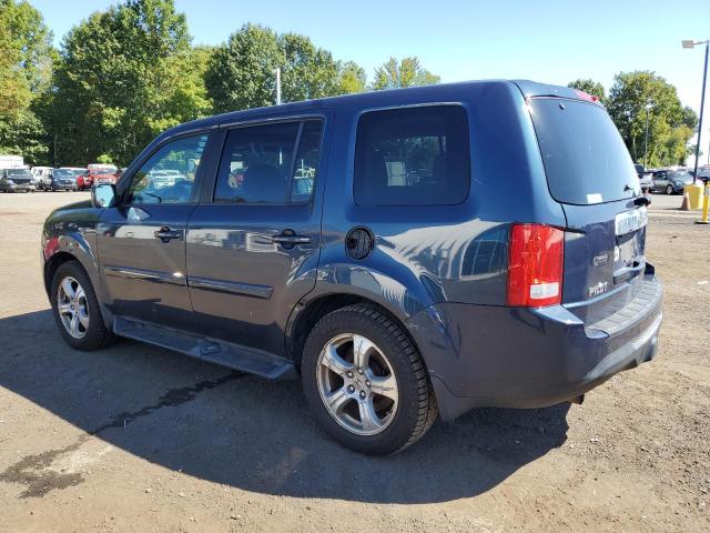 5FNYF4H60CB034351 - 2012 HONDA PILOT EXL BLUE photo 2