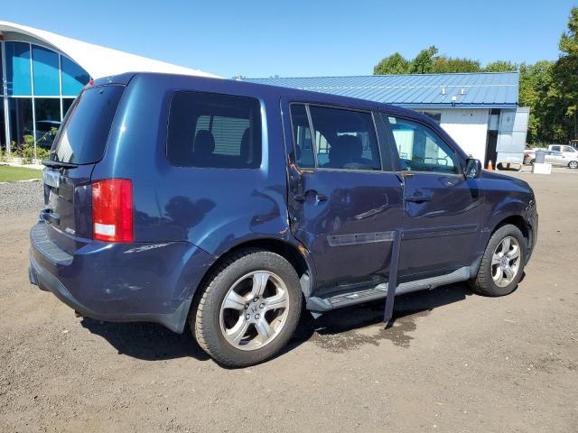 5FNYF4H60CB034351 - 2012 HONDA PILOT EXL BLUE photo 3
