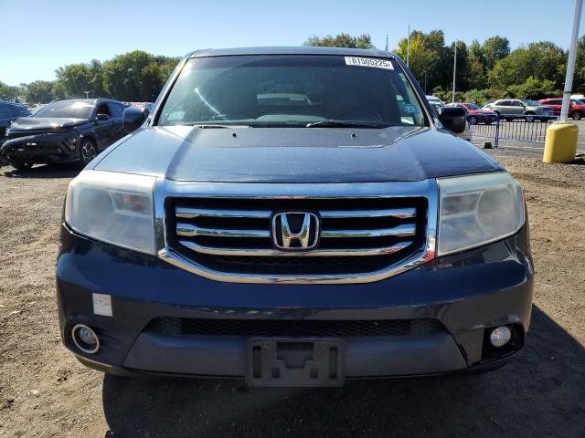 5FNYF4H60CB034351 - 2012 HONDA PILOT EXL BLUE photo 5