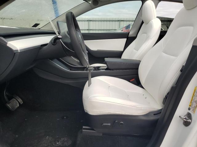 5YJYGDEE0MF068056 - 2021 TESLA MODEL Y WHITE photo 7