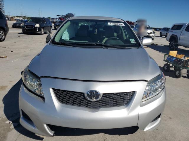 1NXBU4EE6AZ217440 - 2010 TOYOTA COROLLA BASE SILVER photo 5