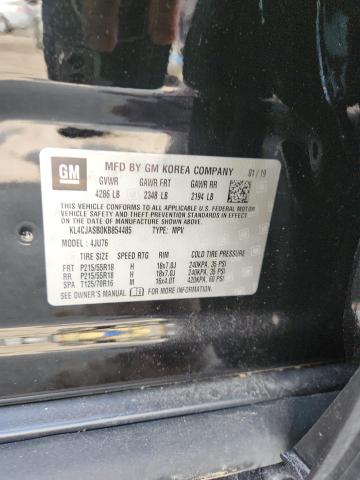 KL4CJASB0KB854485 - 2019 BUICK ENCORE PREFERRED Қара фото 13