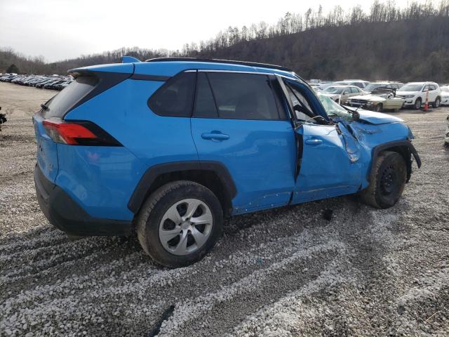 2T3G1RFV9KW079069 - 2019 TOYOTA RAV4 LE BLUE photo 3