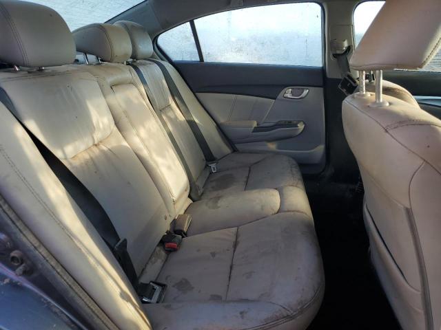 19XFB2F98FE243819 - 2015 HONDA CIVIC EXL ნაცრისფერი ფოტო 10