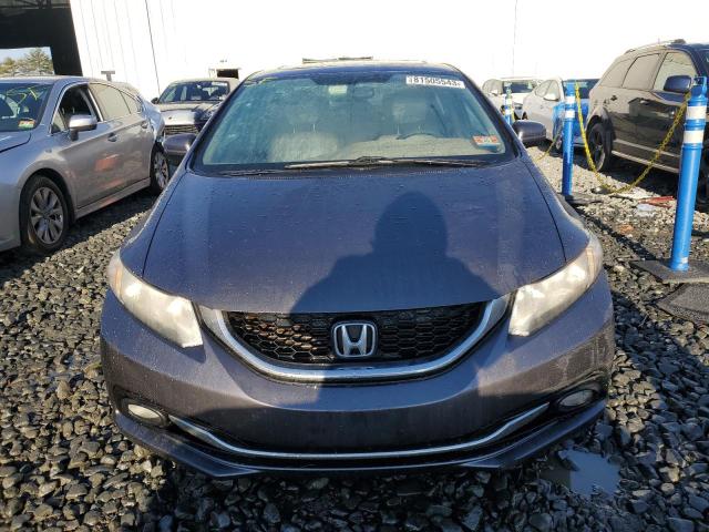 19XFB2F98FE243819 - 2015 HONDA CIVIC EXL GRAY photo 5