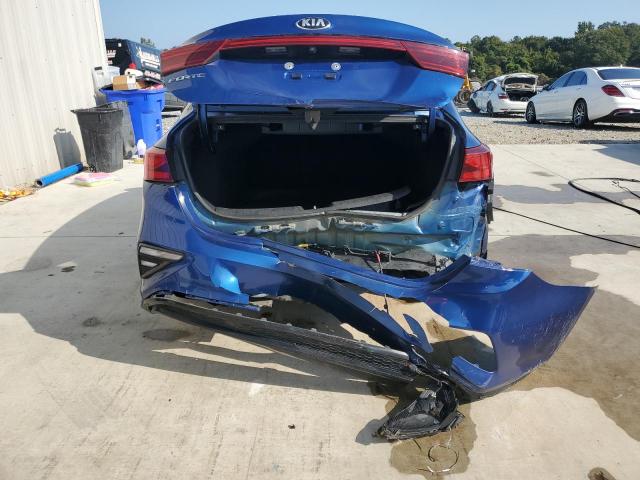 3KPF24AD0LE226340 - 2020 KIA FORTE FE BLUE photo 6