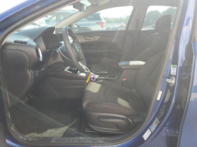 3KPF24AD0LE226340 - 2020 KIA FORTE FE BLUE photo 7