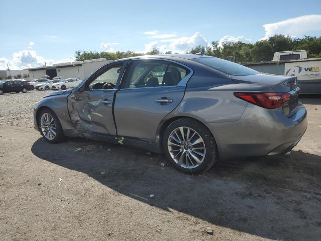 JN1EV7AP0JM365917 - 2018 INFINITI Q50 LUXE GRAY photo 2