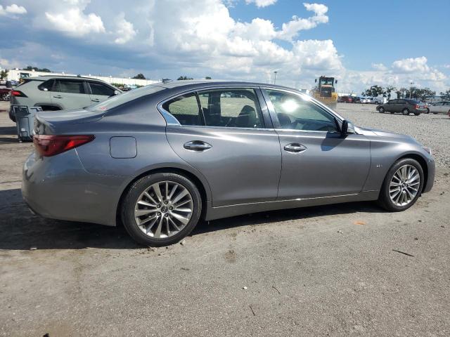 JN1EV7AP0JM365917 - 2018 INFINITI Q50 LUXE GRAY photo 3