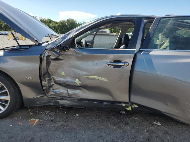 JN1EV7AP0JM365917 - 2018 INFINITI Q50 LUXE GRAY photo 7