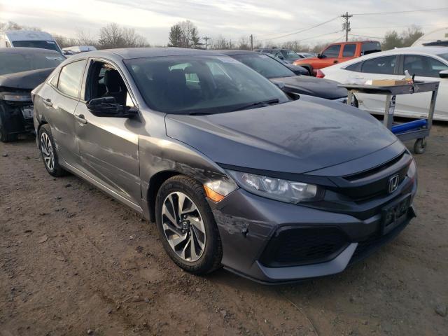 SHHFK7G23JU231545 - 2018 HONDA CIVIC LX GRAY photo 4