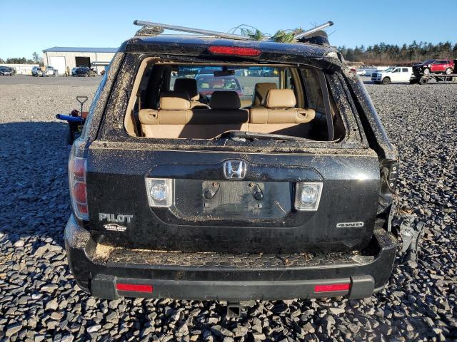 5FNYF18508B002285 - 2008 HONDA PILOT EXL BLACK photo 6