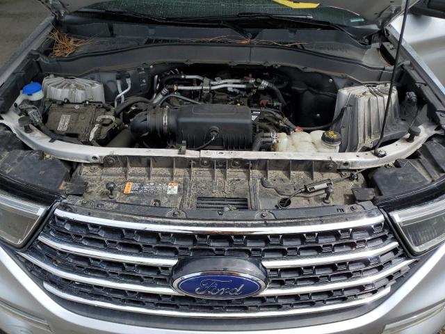 1FMSK7DH0MGA41278 - 2021 FORD EXPLORER XLT 银色 照片 12
