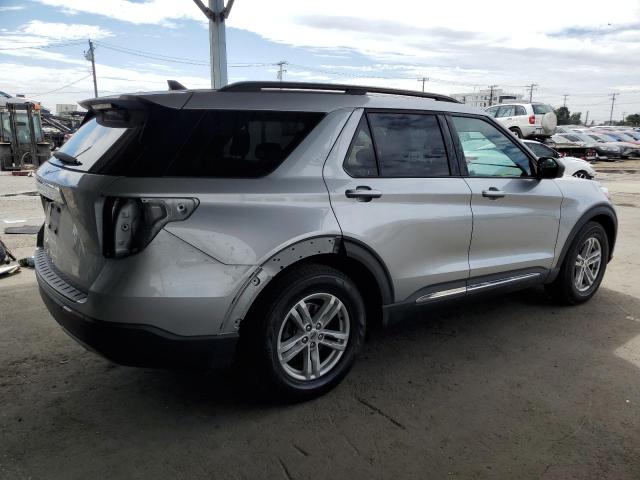 1FMSK7DH0MGA41278 - 2021 FORD EXPLORER XLT 银色 照片 3