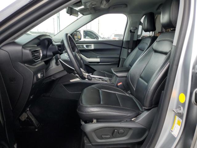 1FMSK7DH0MGA41278 - 2021 FORD EXPLORER XLT 银色 照片 7