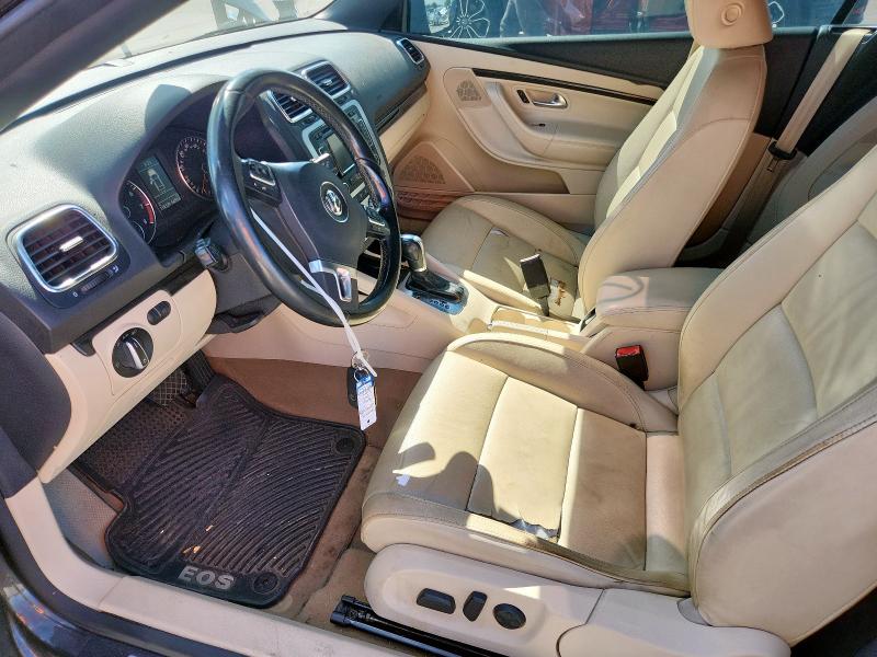 WVWFW8AH9DV005783 - 2013 VOLKSWAGEN EOS LUX GRAY photo 7